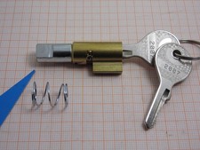 Steering lock BMW R80 GS-Neiman style flat 10>7.5 mm-lock steering