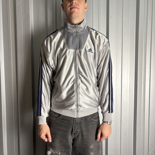 Vintage adidas 90s silver grey - 90s,