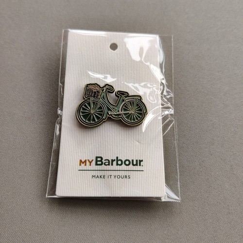 Barbour enamel lapel pin - enamel,