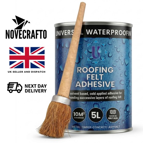 Roof felt adhesive - roof,