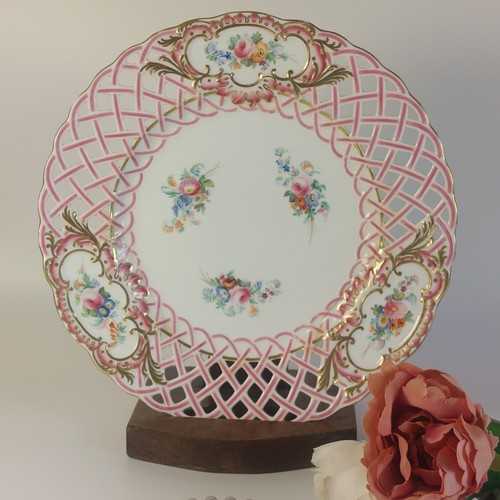 Antique minton reticulated - minton,