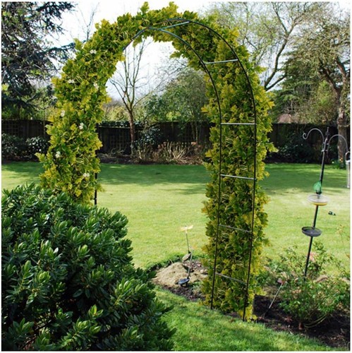 Metal garden arch archway - metal,