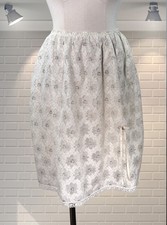 Vintage White Sparkly Nylon &