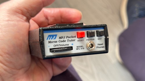 Mfj pocket morse code tutor - pocket,
