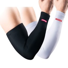 Elastic Arm Support Compression Arm Warmers Cycling Gym Basketball Football  