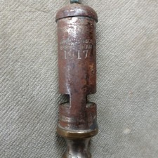 ww1 1917 hudson officers trench whistle