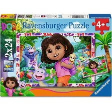 Ravensburger 04199 Dora the Explorer Jigsaw Puzzle Piece Count 2x24