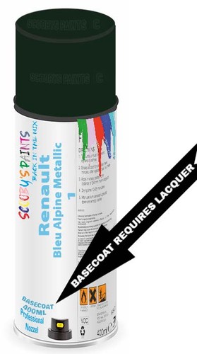 Aerosol spray paint renault - paint,