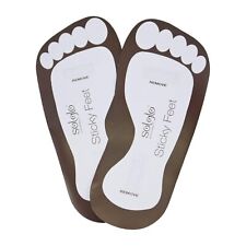 Solglo Spray Tan Tanning Adhesive Sticky Feet - Pack of 10 - FAST & FREE P&P