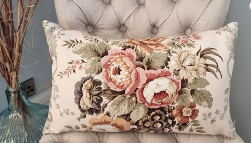 Vintage sanderson cushion 30cm - vintage,