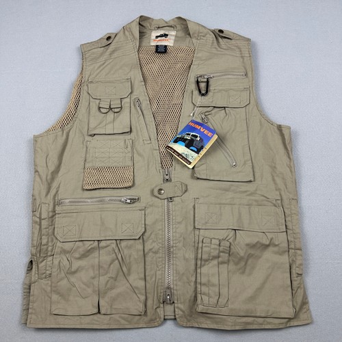 Humvee vest men large khaki - humvee,