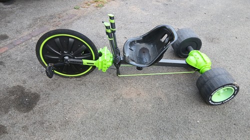 Huffed green drift trike - drift,