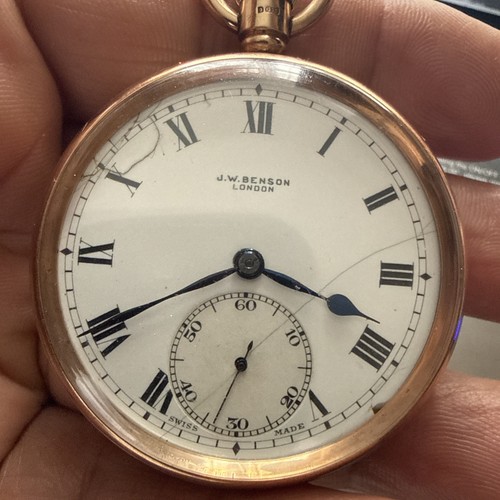 Benson london 9ct gold - london,