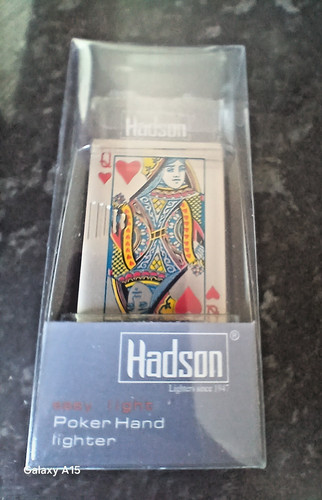 Hadson lighter queen hearts - lighter, of