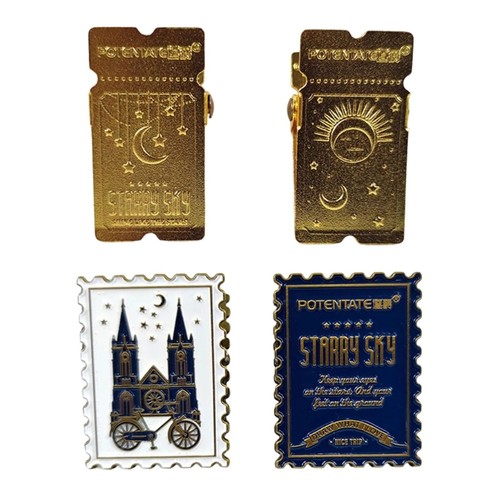 Vintage paper clip journal - paper,