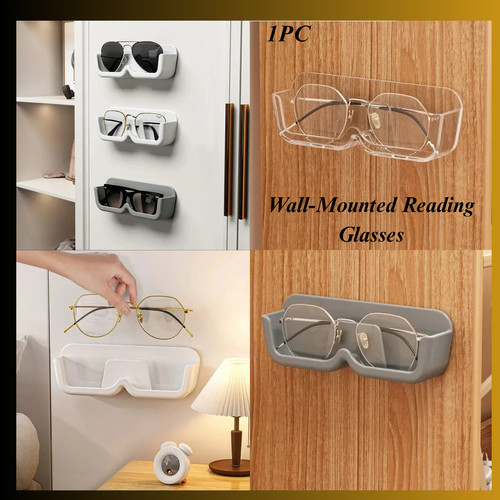 Wall mounted reading glasses - wall-mounted,