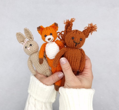 Soft toy knitting - toy,