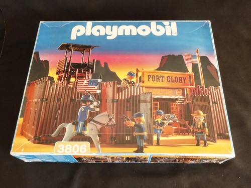 3806 playmobil western fort - western,