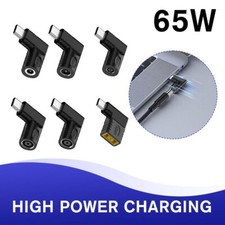 65W Laptop Charger Converter TO USB Type C PD Power Charging Cable Adapter NEW