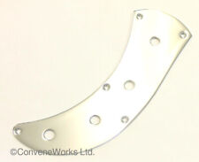 MM/Musicman style bass control plate, chromed steel