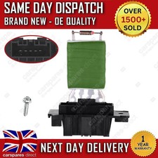 VAUXHALL CORSA D & E 2006-2019 HEATER BLOWER MOTOR FAN RESISTOR