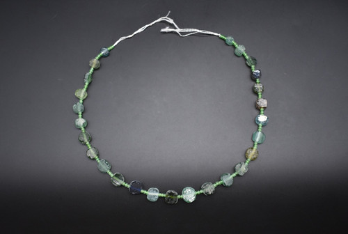 Ancient roman glass bead - glass,
