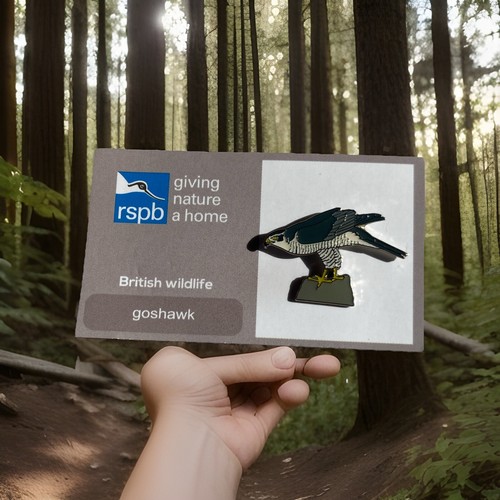Rspb pin badge gnah - badge,
