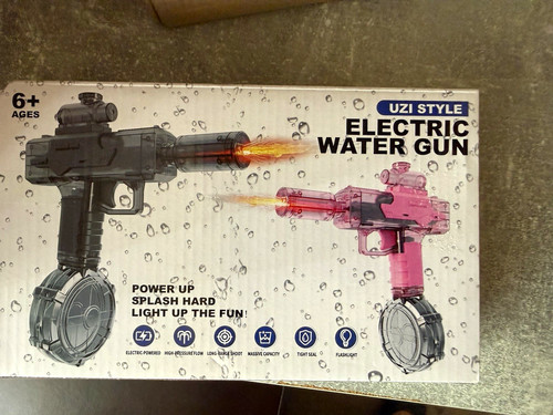 Uzi style electric water - electric, gun