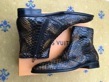 Louis Vuitton Boots Snakeskin