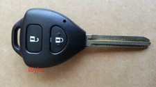 FITS TOYOTA 2 button remote key fob case RAV 4 AVENSIS YARIS AURIS WISH COROLLA