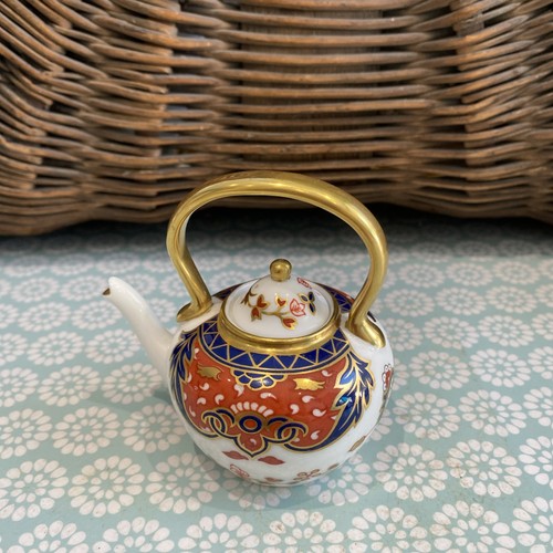 Royal crown derby miniature - crown,