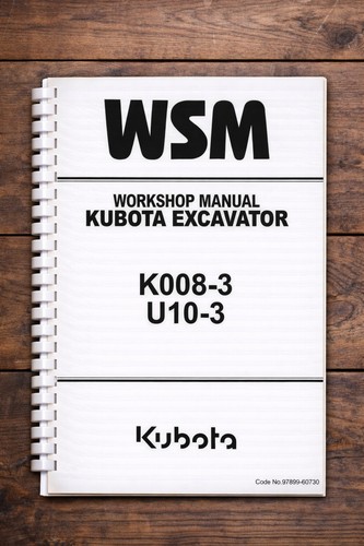 Kubota excavator k008 u10 3 - kubota, k008-3
