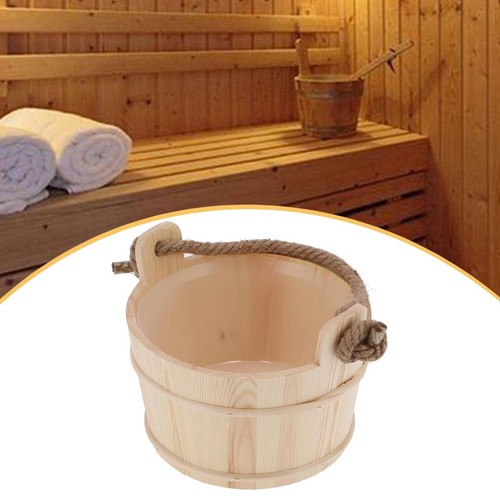 Sauna bucket wooden water - sauna,