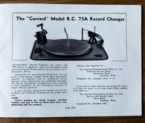 1950 garrard automatic - garrard,