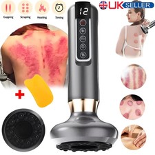 Electric Cupping Therapy Set Suction Cup Body Anti-Cellulite Scraping Massage UK