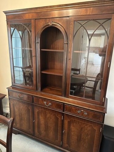 Mahogany side board - mahogany, display