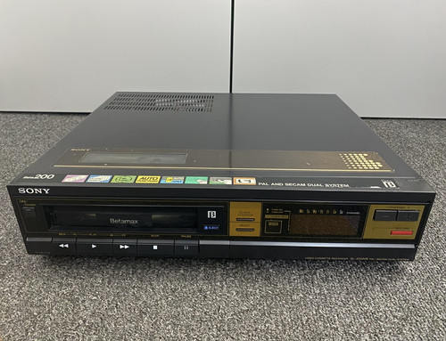 Sony betamax 200me video - betamax,