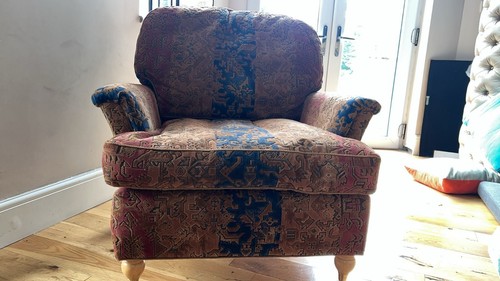 Two handmade duresta armchairs - handmade,