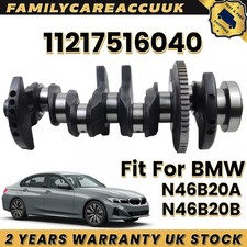 11217516040 Crankshaft For BMW Engine N42 N43 N46 2.0 N46B20A E81 E87 E46 E93 UK