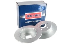 2x Rear Solid Brake Discs For