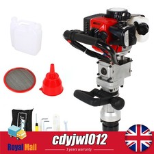 Petrol Fence Post Rammer Pile Driver Knocker Concrete Banger 2 Stroke Engine