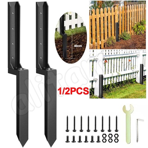 Heavy duty fence post anchor - fence,