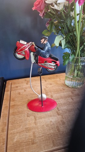 Tin kinetic balance toy - balance,