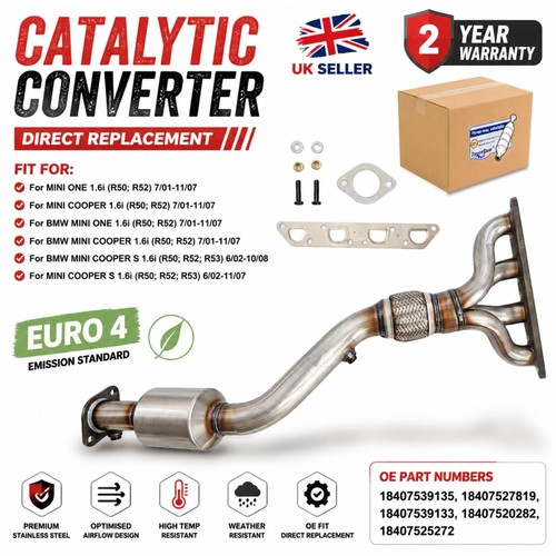 Catalytic converter type - catalytic,
