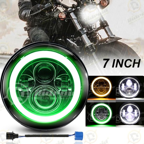 Led motorcycle headlight - 7",