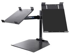 Novopro CDJ Dual Table DJ Stand for Pair of CD Decks - Abjustable, Heavy Duty