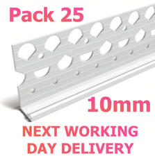 10mm PVC White Stop Render