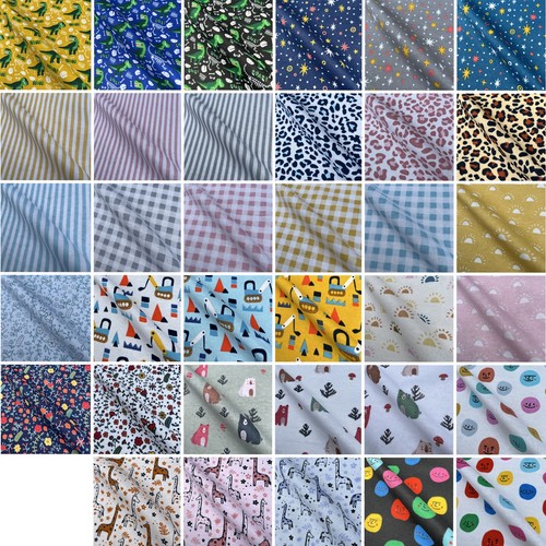 Brushed winceyette printed - winceyette,