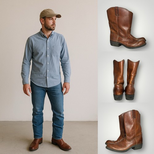 Long haul cowboy trucker work - long,