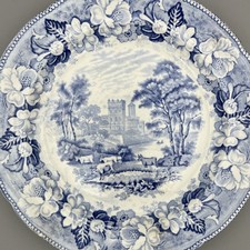 Antique Georgian Blue and